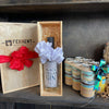 Gift box Single (fits one bottle, wine NOT included)