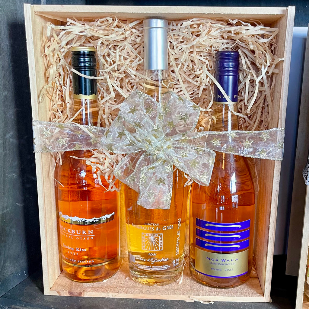 Gift box Triple (fits up to three bottles, wine/beer NOT included)