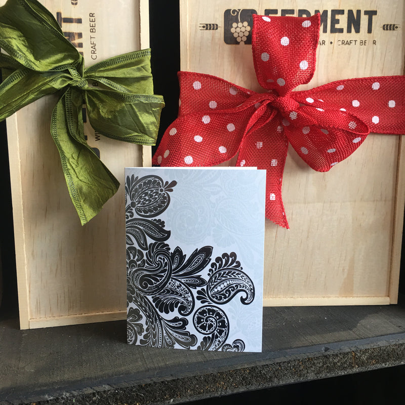 Card to go in gift box (Gift boxes sold separately)