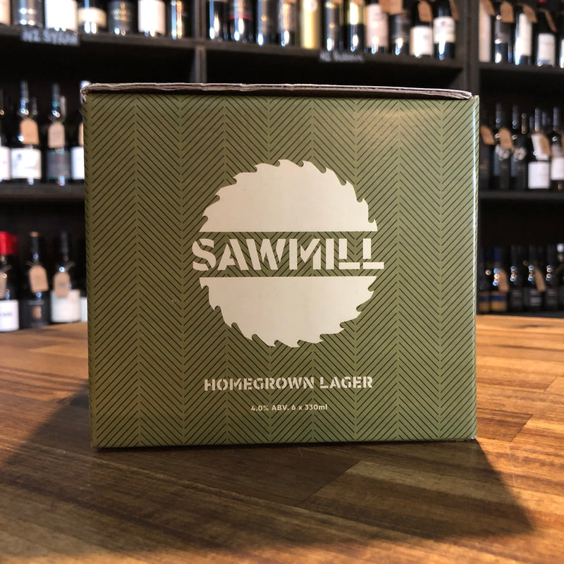 Sawmill Homegrown Lager 330 ml x 6 cans